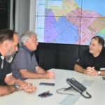 Carlos Balor se reuni+¦ con el Ministro de Seguridad bonaerense (1)